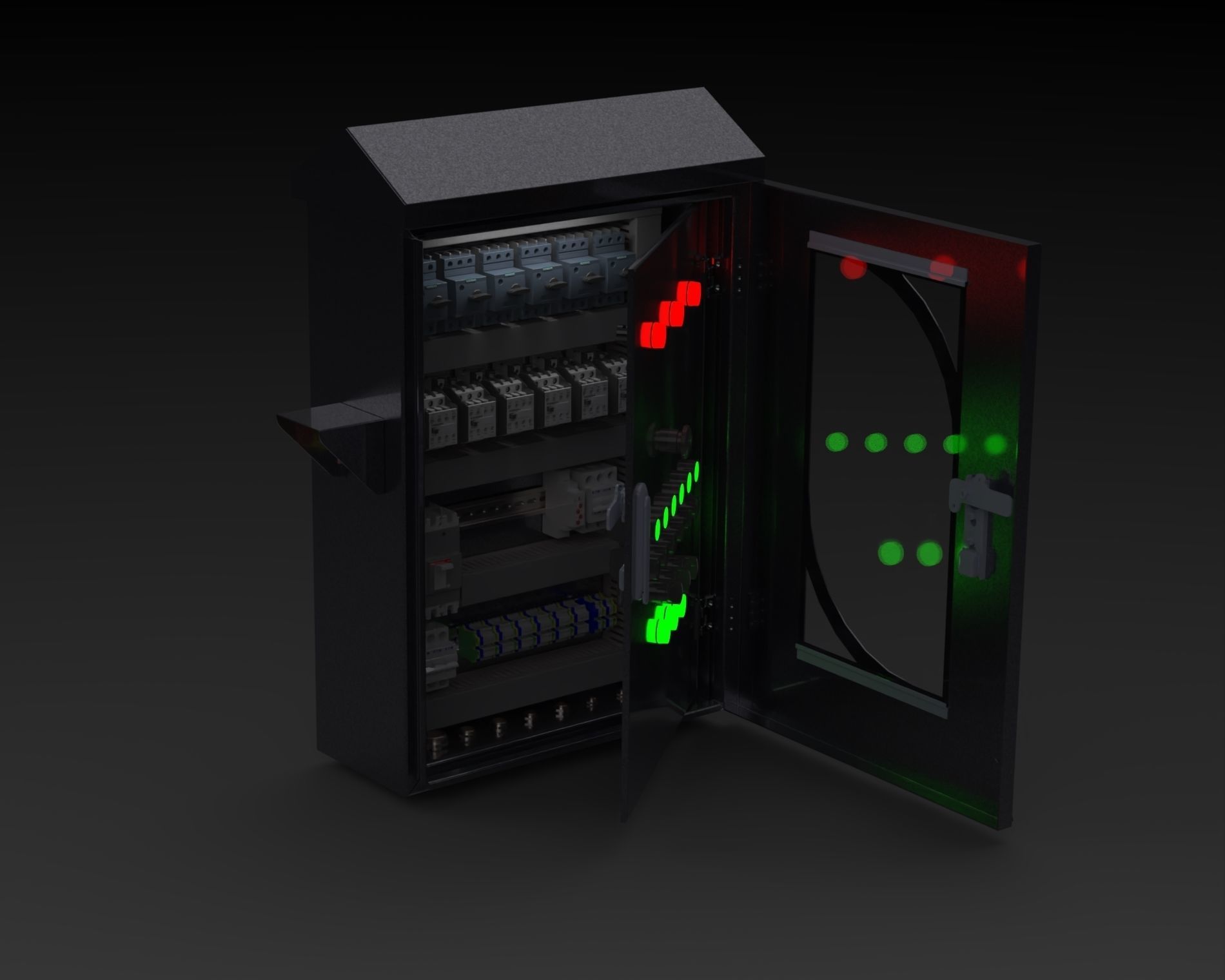 Electrical Panel 3D model_5