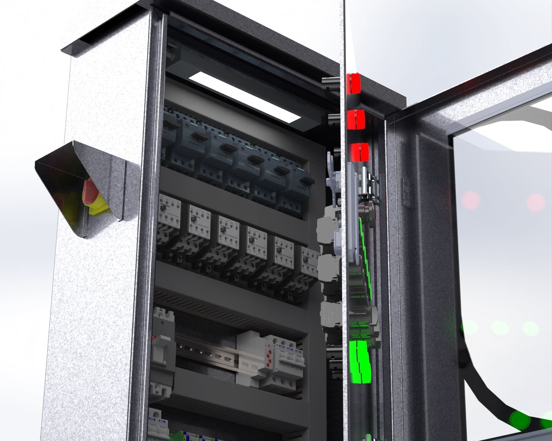 Electrical Panel 3D model_1