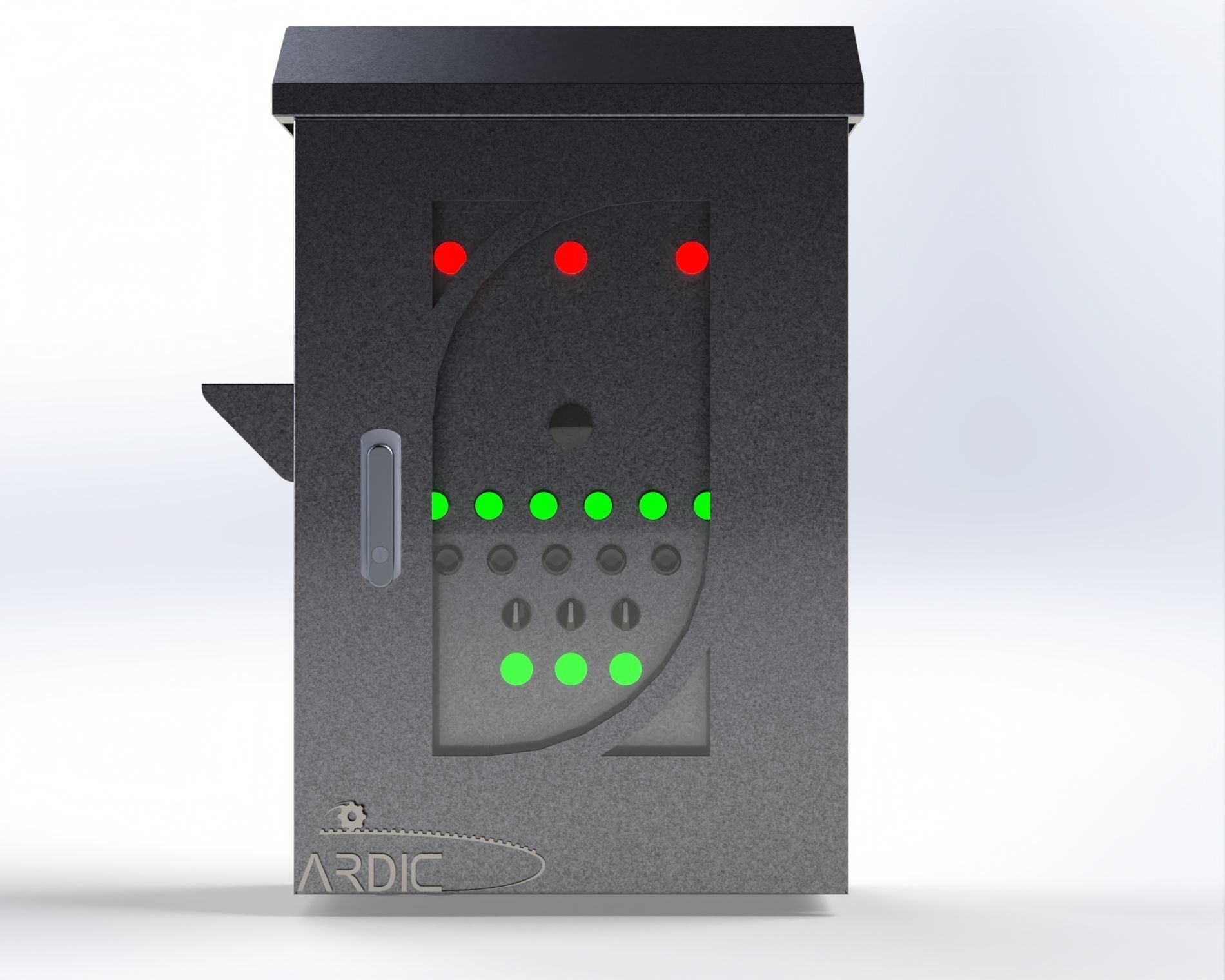 Electrical Panel 3D model_6