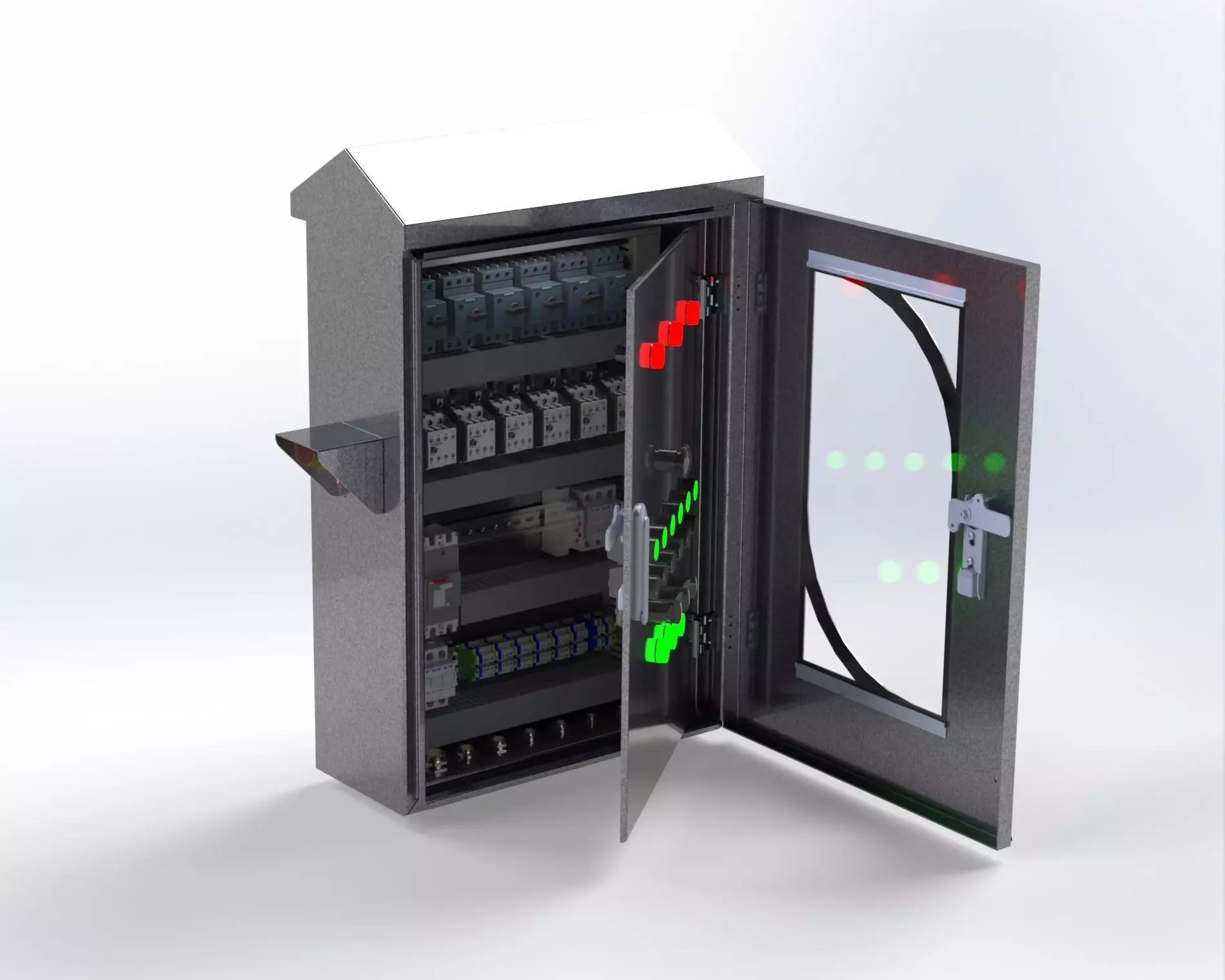 Electrical Panel 3D model_0