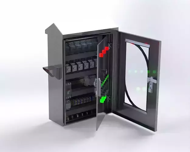 Electrical Panel 3D model