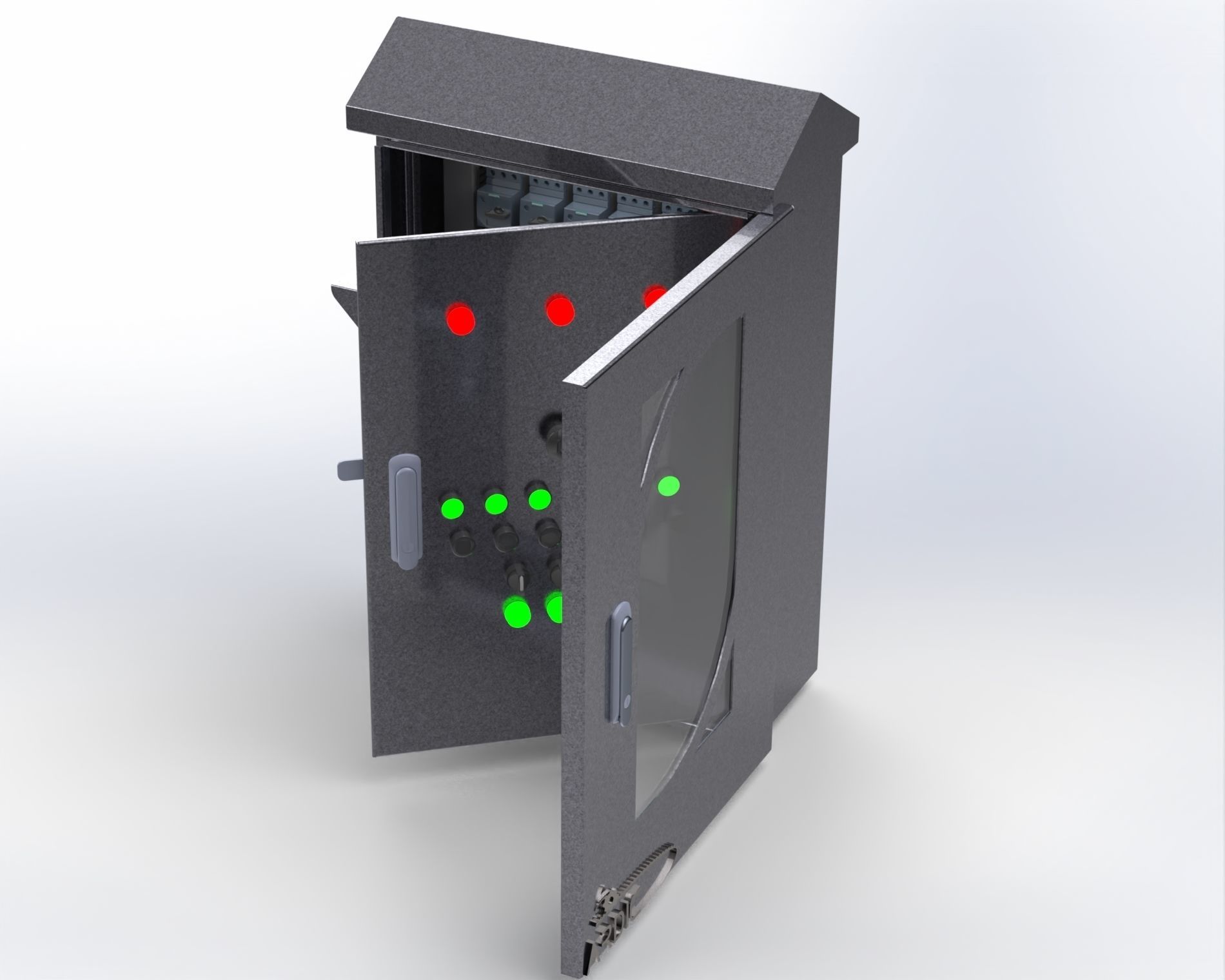 Electrical Panel 3D model_4
