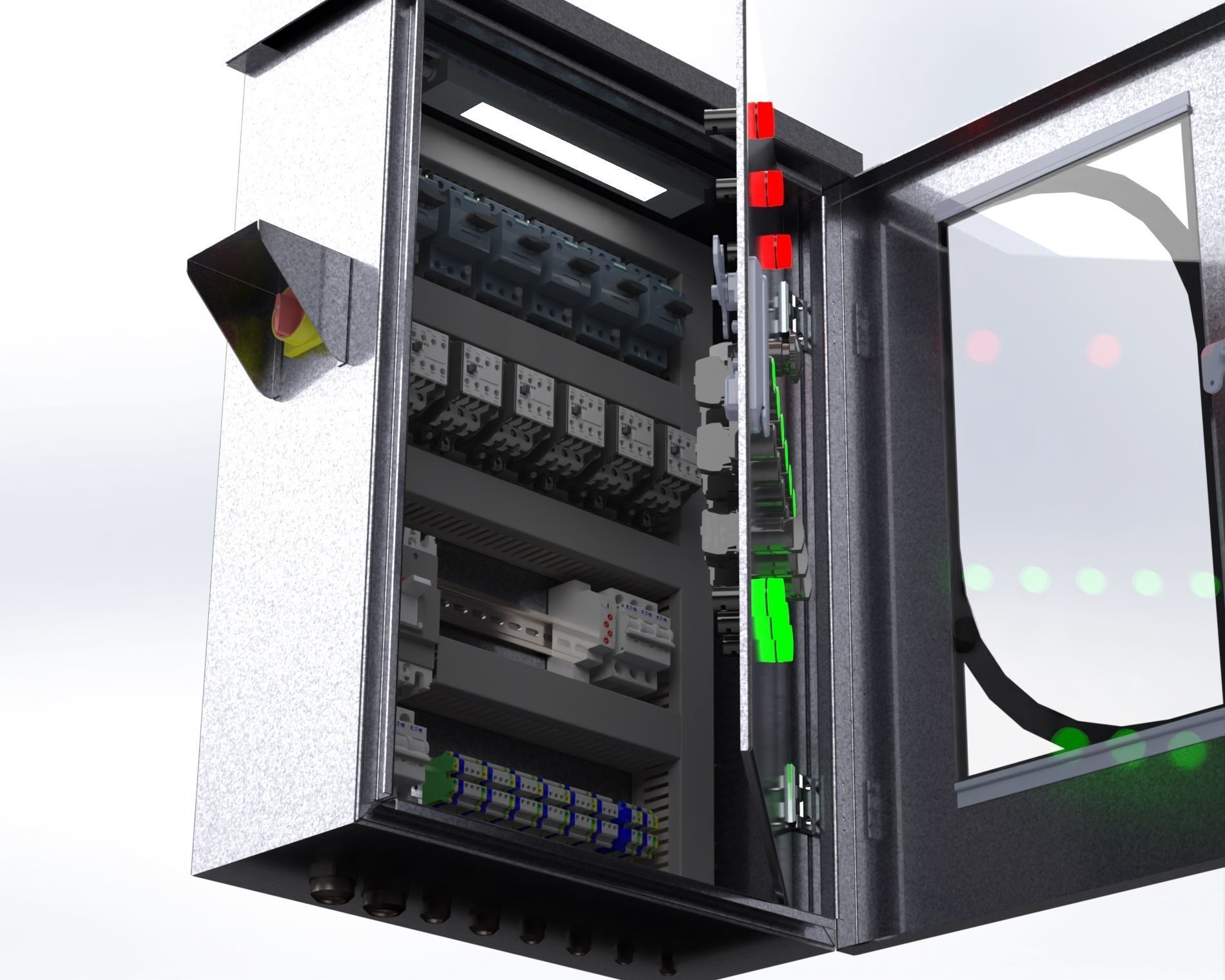 Electrical Panel 3D model_3