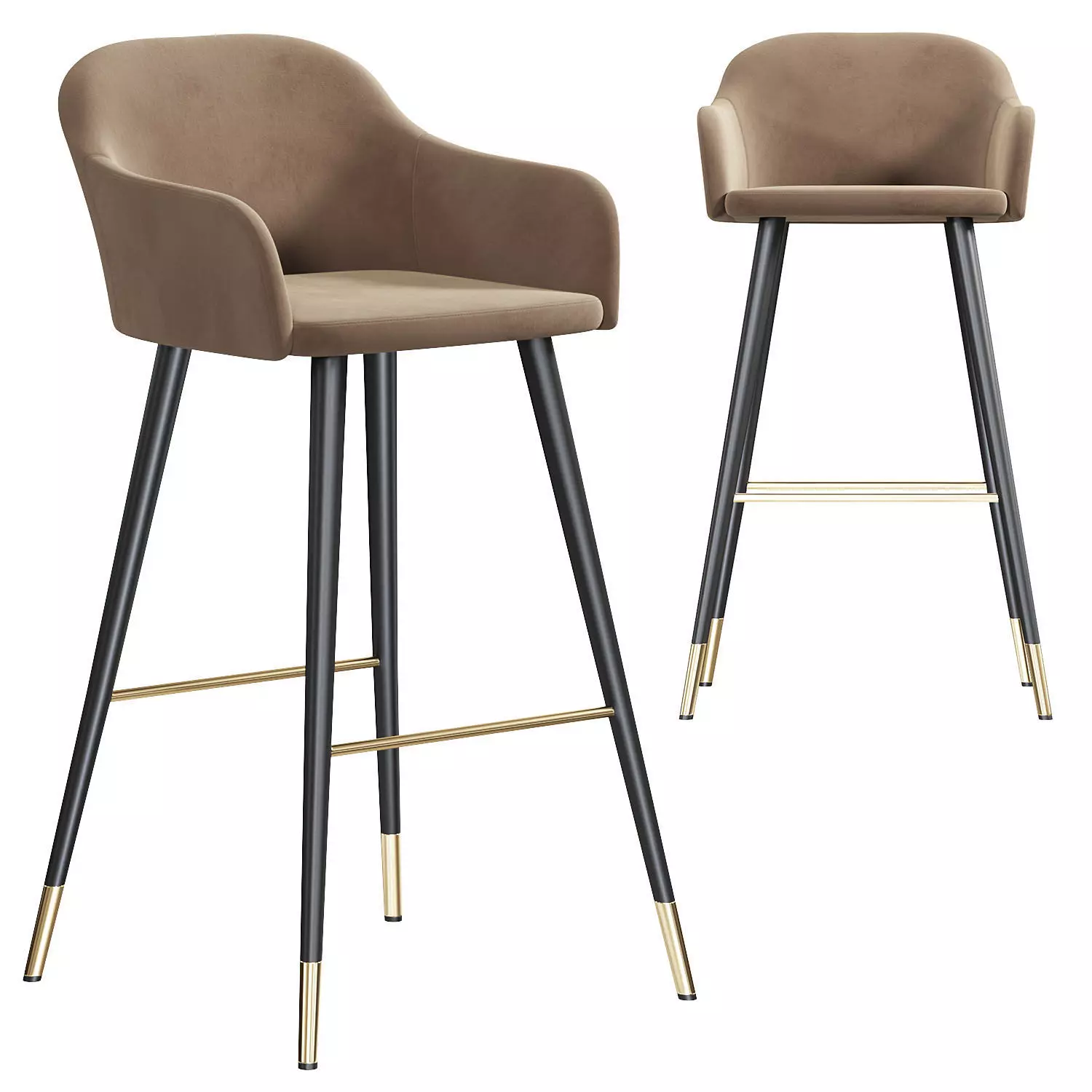 CARPI STOOL by Vicalhome 3D model_0