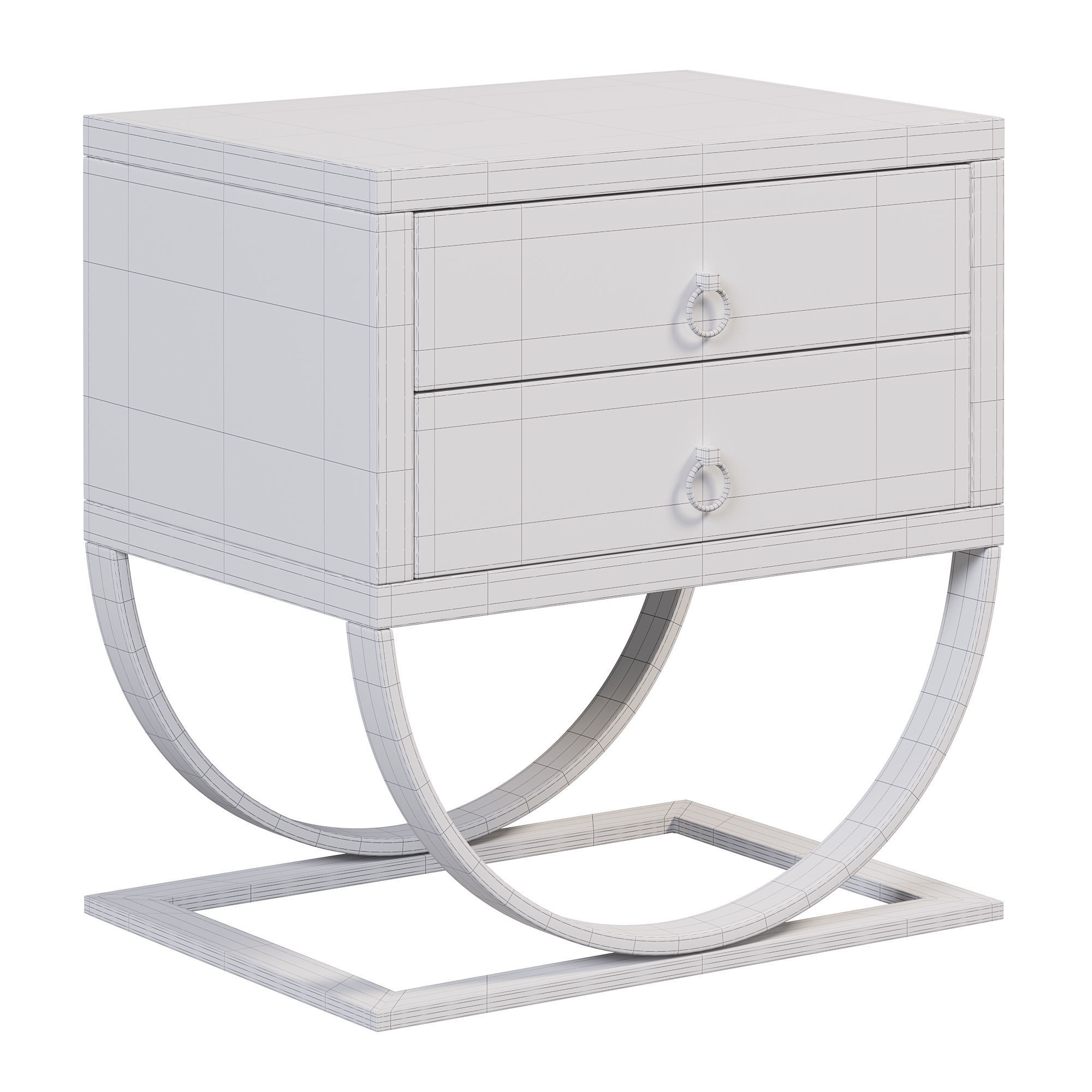 GRABNER BEDSIDE TABLE by Secnal Home 3D model_2