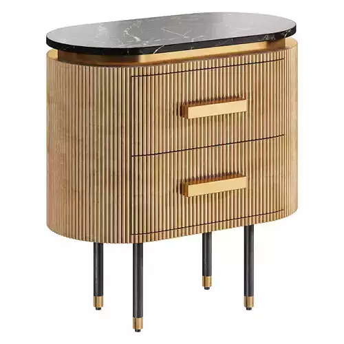 VALBRUNA BEDSIDE TABLE  by Vicalhome