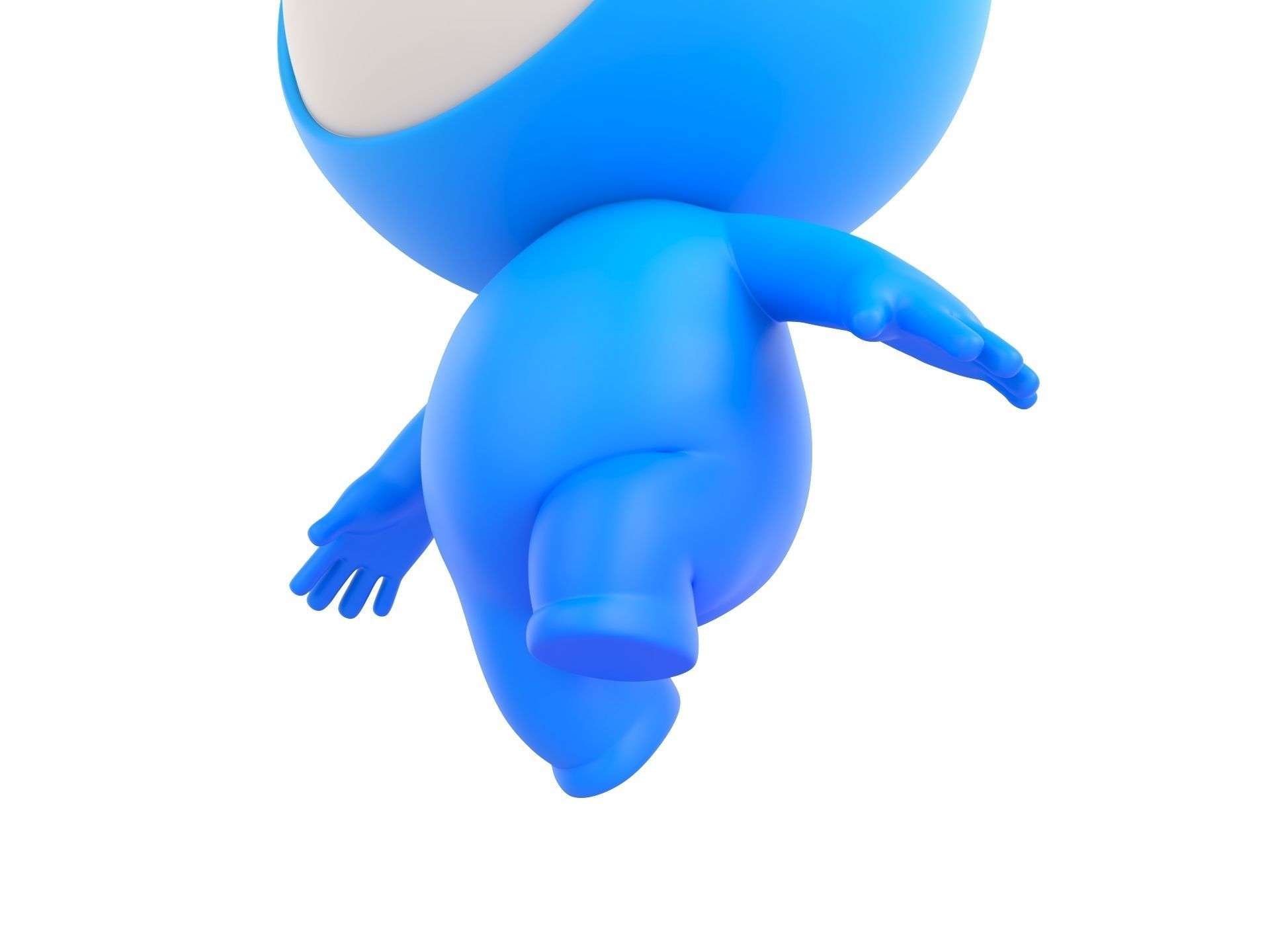 Character248 Rigged Mascot 3D model_6