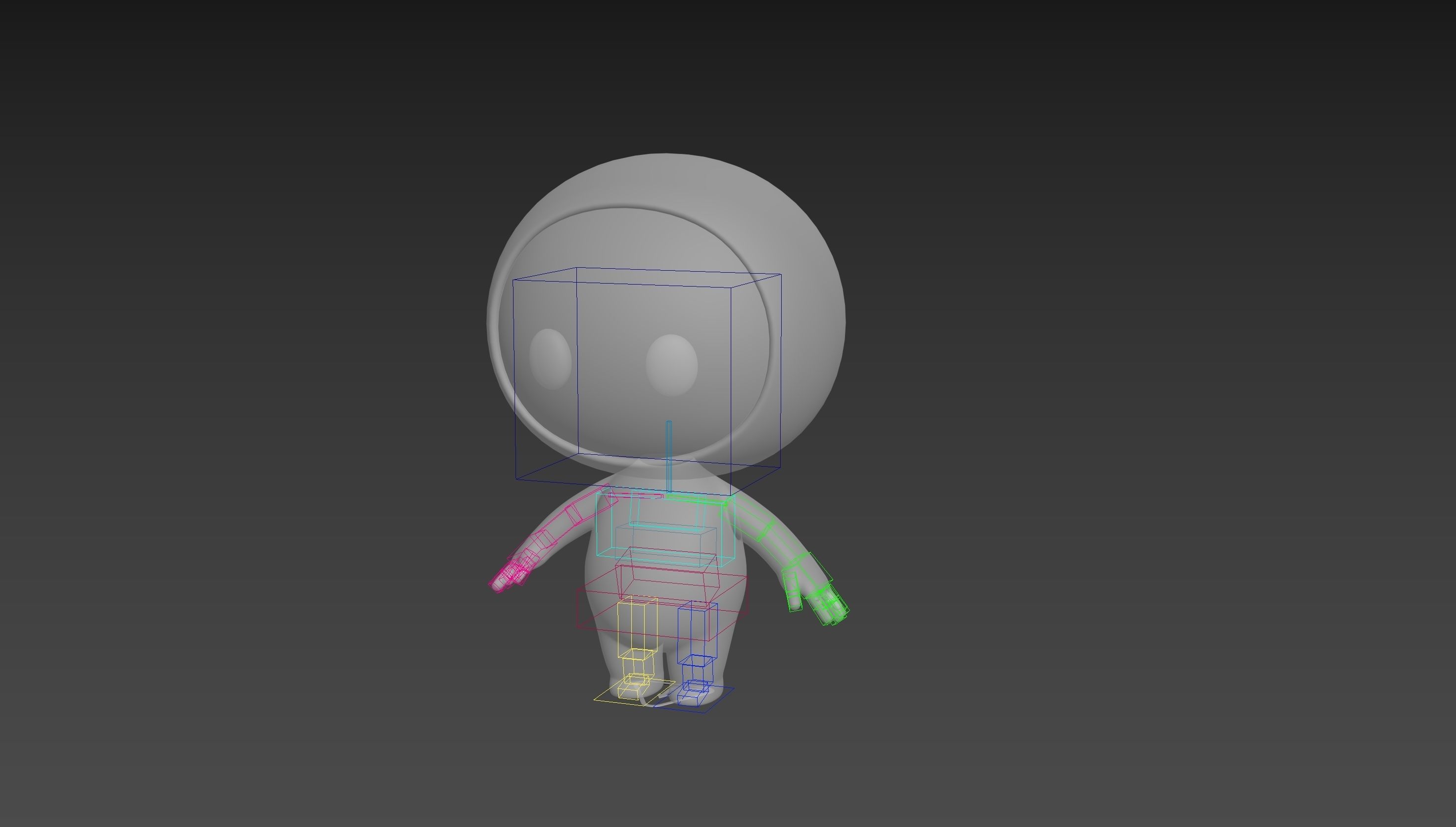 Character248 Rigged Mascot 3D model_20