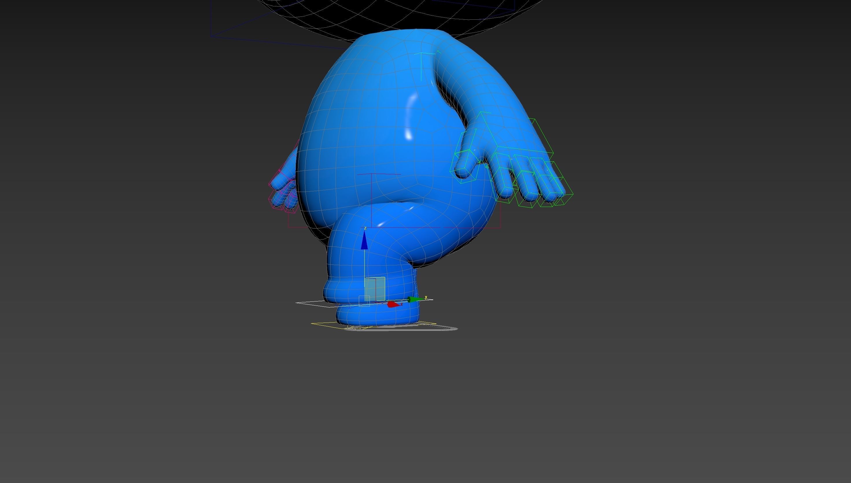 Character248 Rigged Mascot 3D model_26