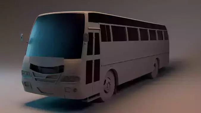 Bus 3D model P8000 BMR Classic