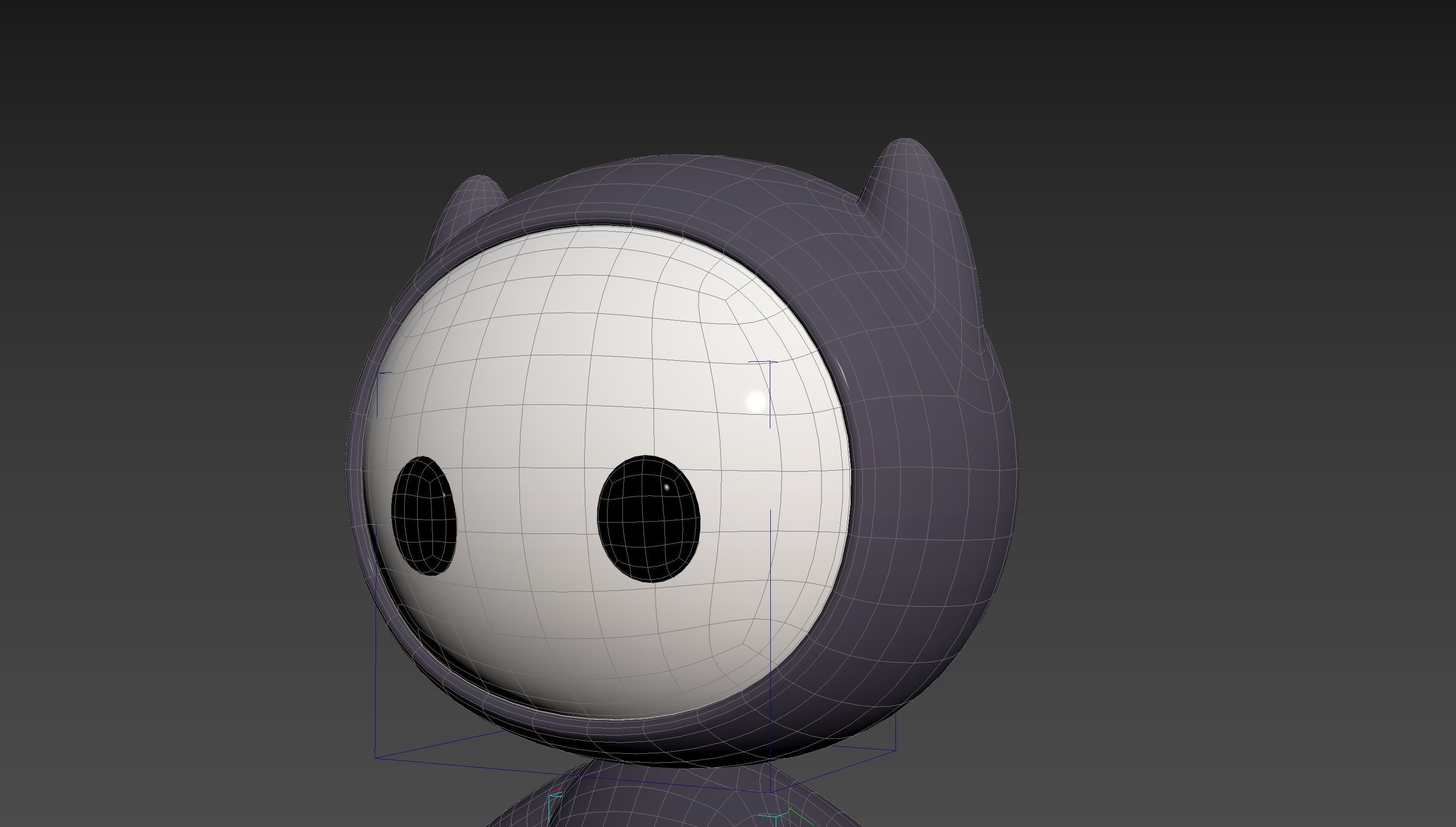 Character249 Rigged Mascot 3D model_35