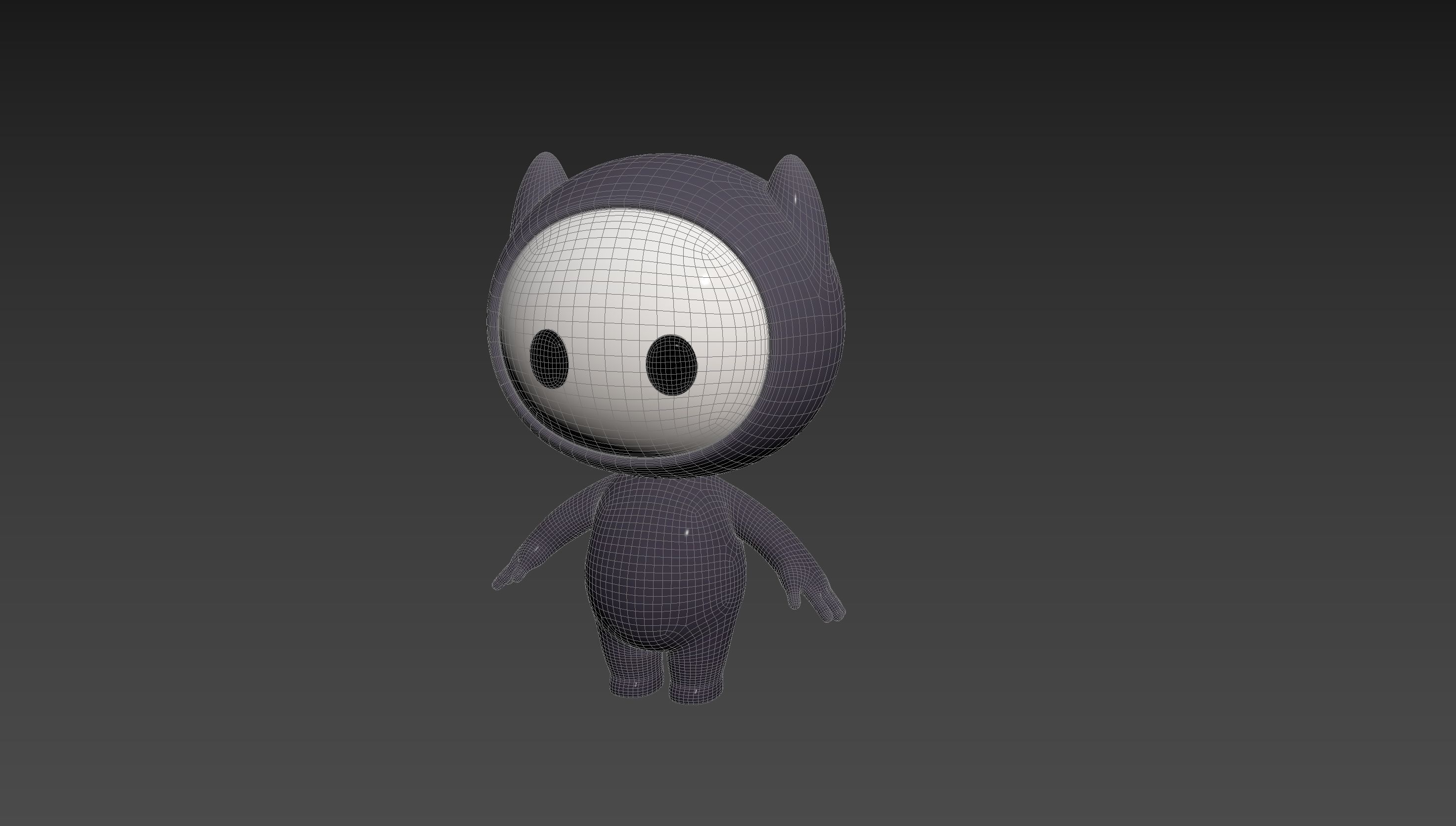 Character249 Rigged Mascot 3D model_18