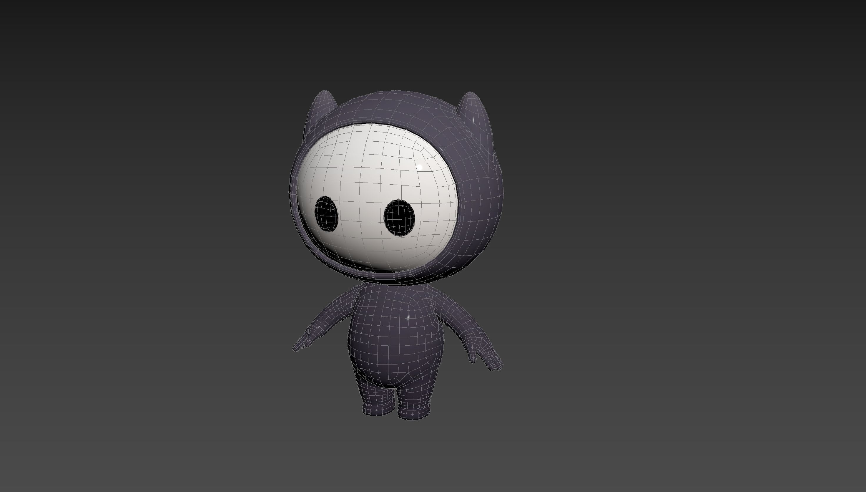 Character249 Rigged Mascot 3D model_17