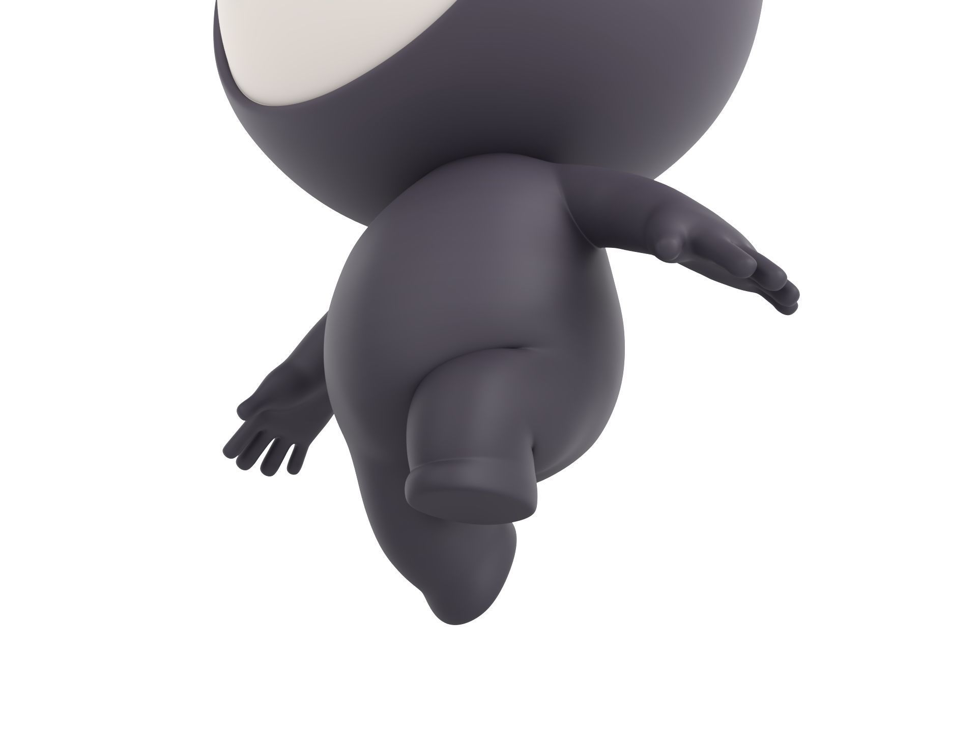 Character249 Rigged Mascot 3D model_6