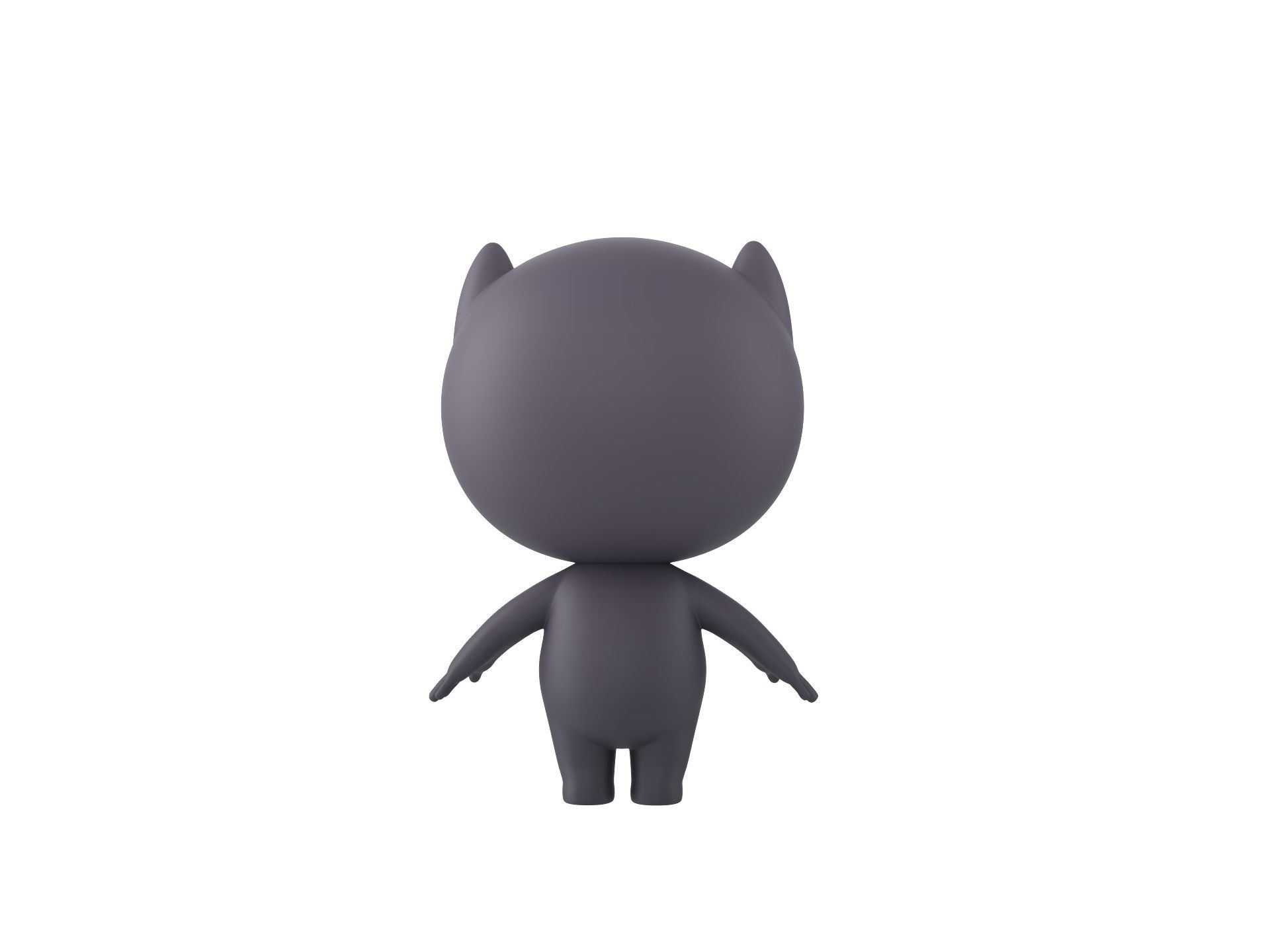 Character249 Rigged Mascot 3D model_11