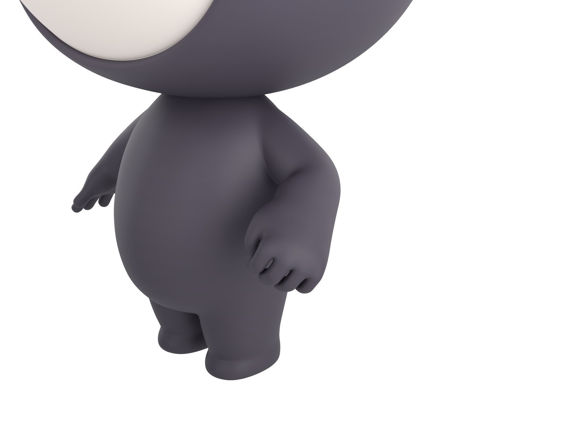Character249 Rigged Mascot 3D model_3