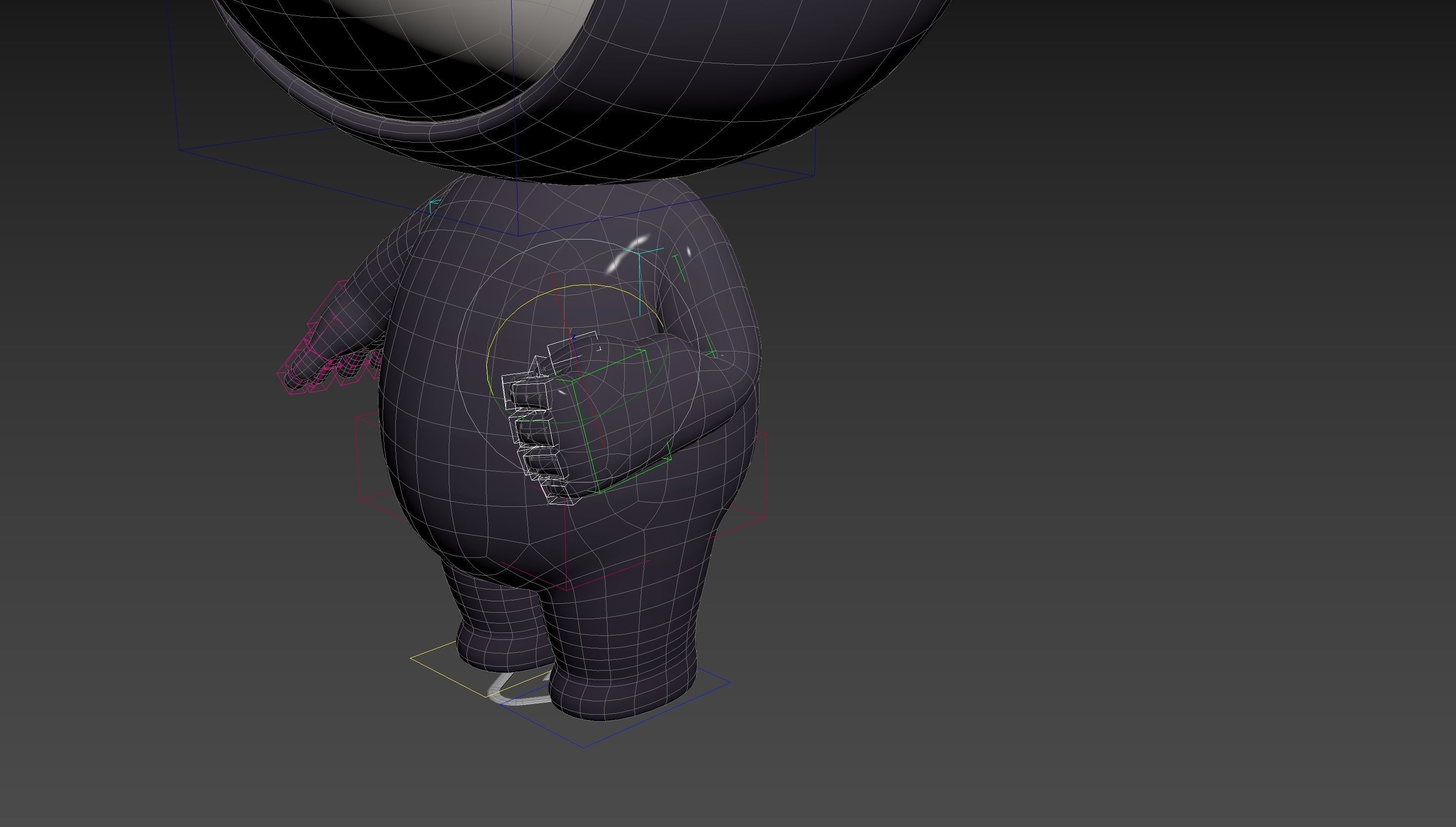 Character249 Rigged Mascot 3D model_24