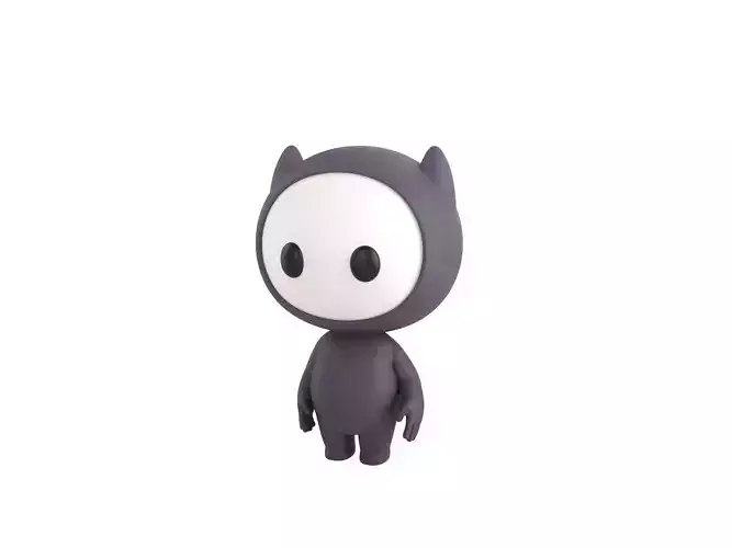 Character249 Rigged Mascot 3D model