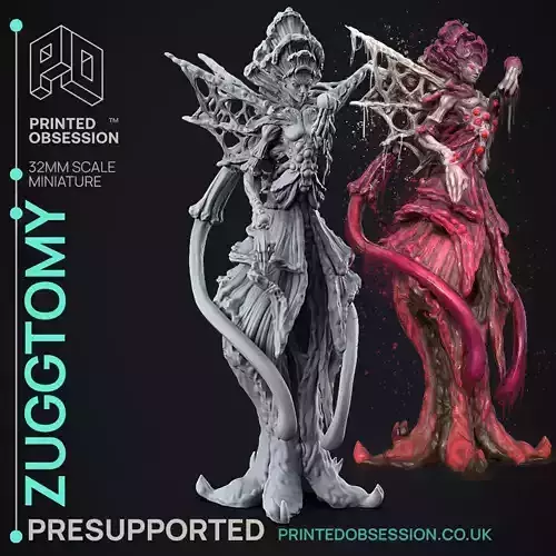 Zuggtomy - 3D Printable TTRPG - PRESUPPORTED - 32mm Scale