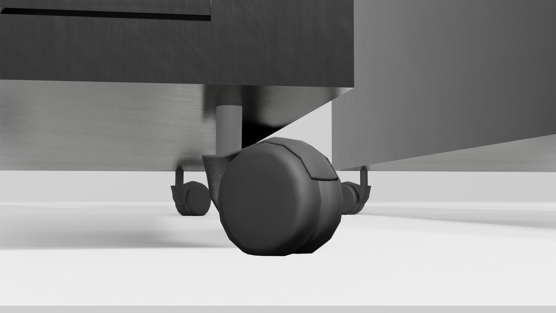 Realistic office drawer units Low-poly 3D model_13