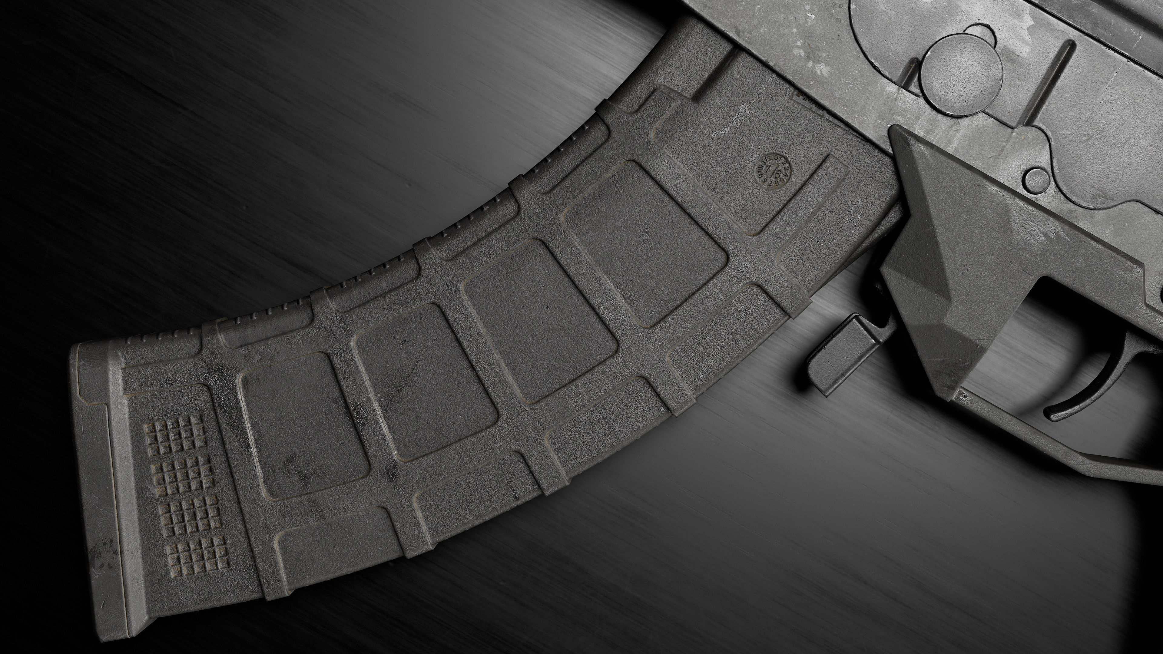 IWI Galil ace gen2 Low-poly 3D model_9