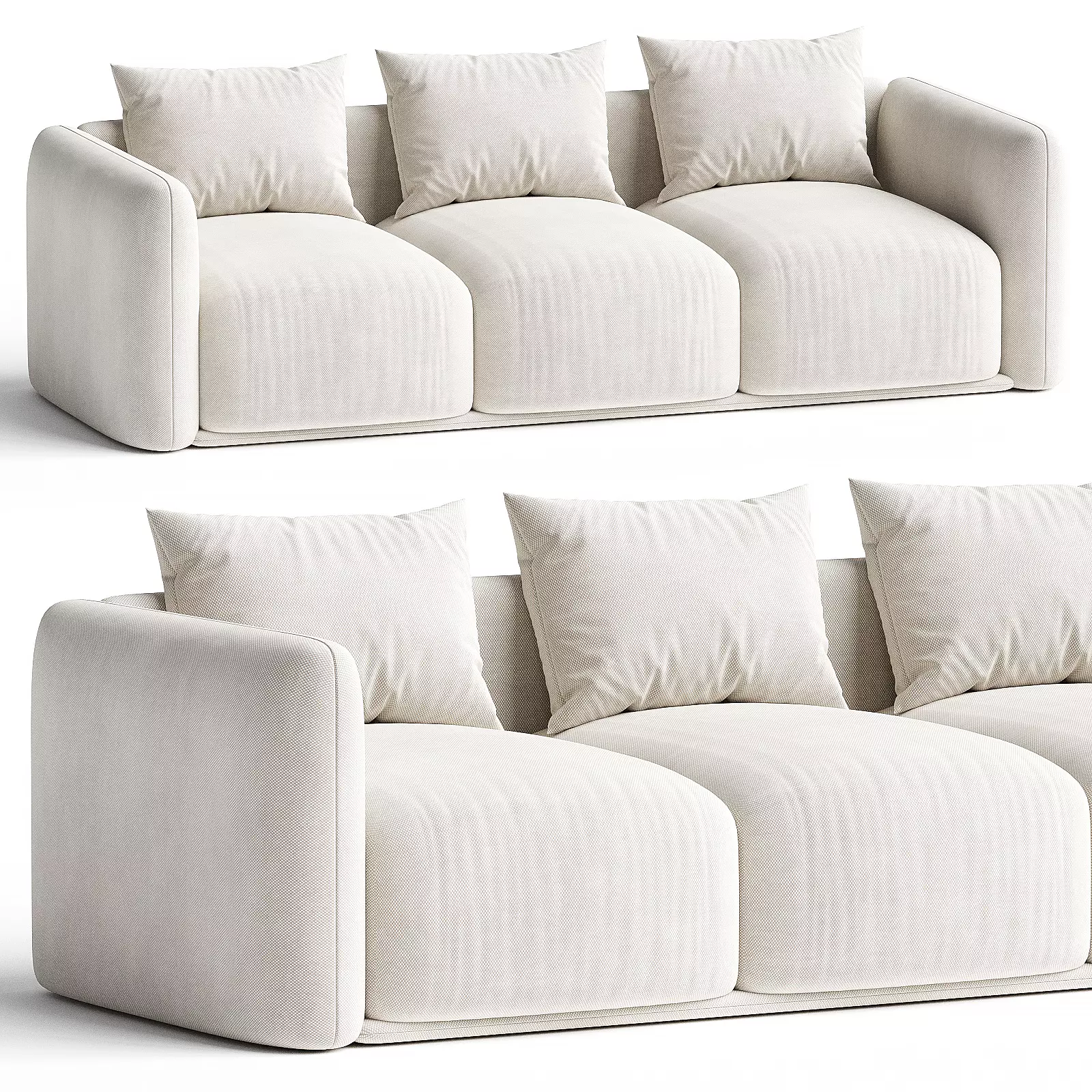 SOMERSET SOFA 3d model 3D model_0