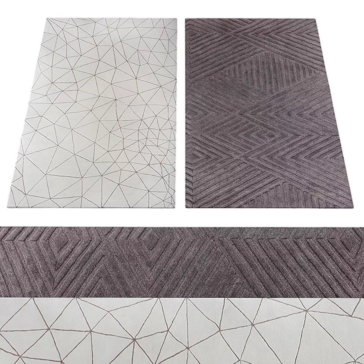 Rug495 Low-poly 3D model_0