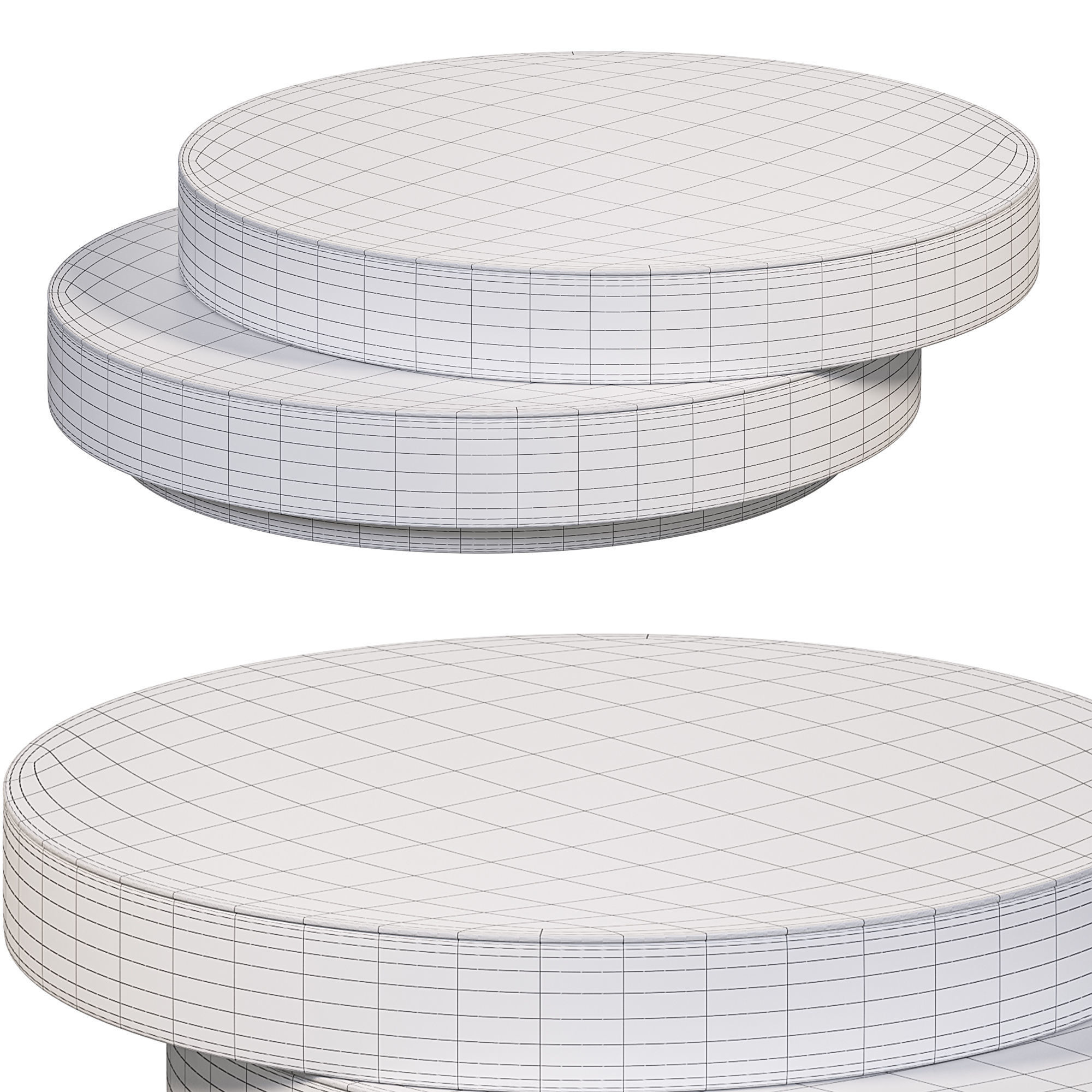 GREIN COFFEE TABLE by Vical Home 3D model_2