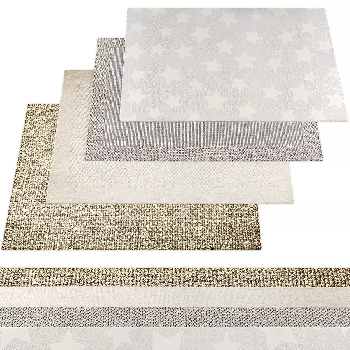 Rugs407 Low-poly 3D model_0