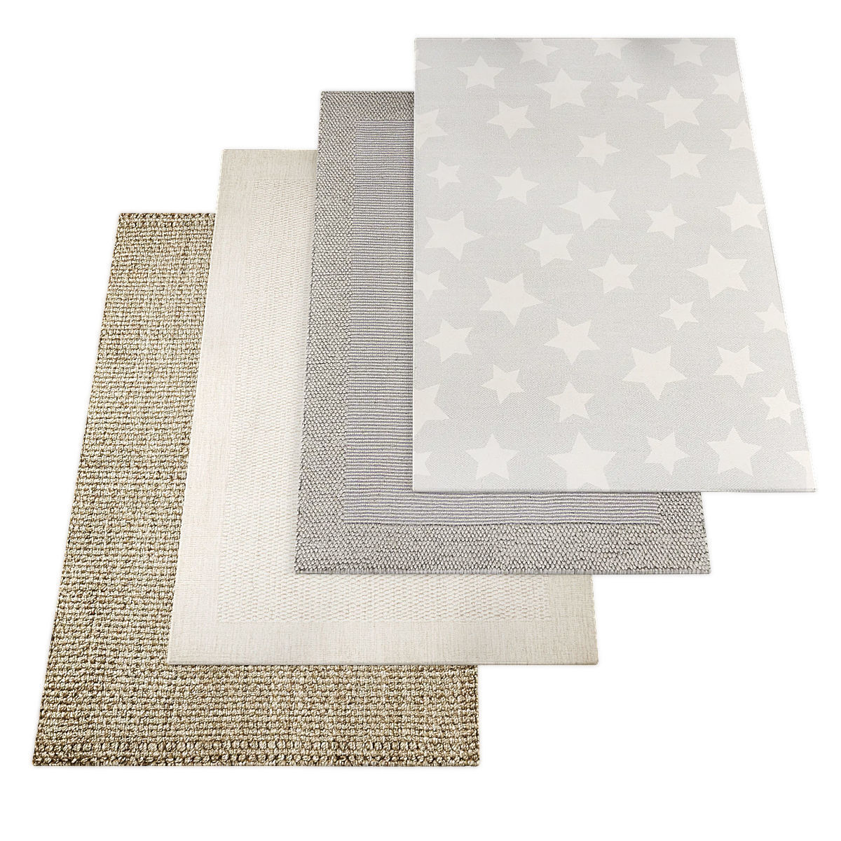 Rugs407 Low-poly 3D model_2