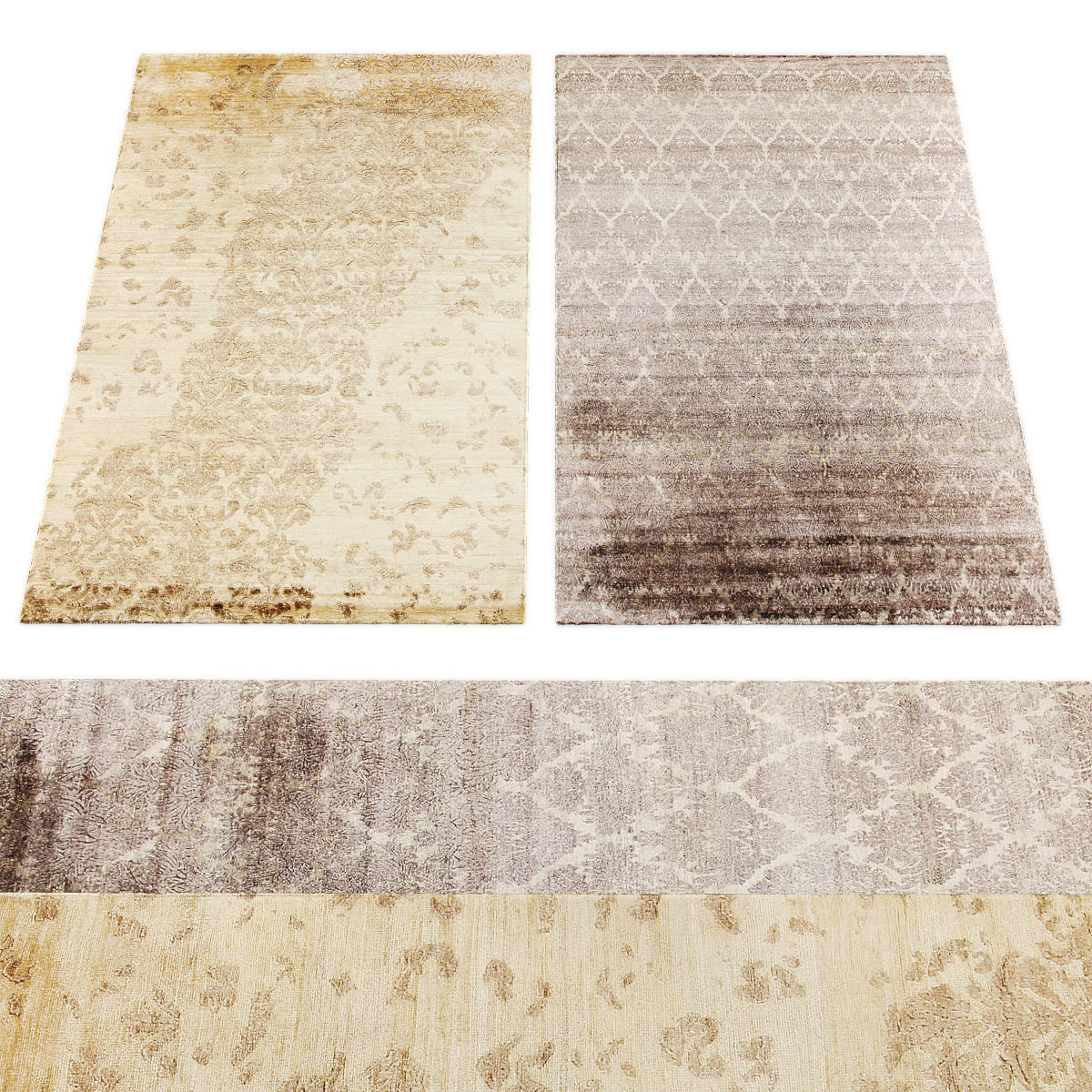 Rug497 Low-poly 3D model_1