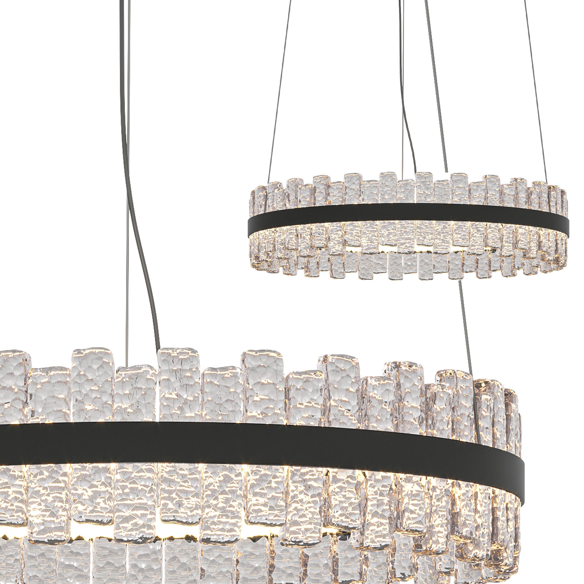 Phoenix designer chandelier by Cattelanitalia 3D model_1