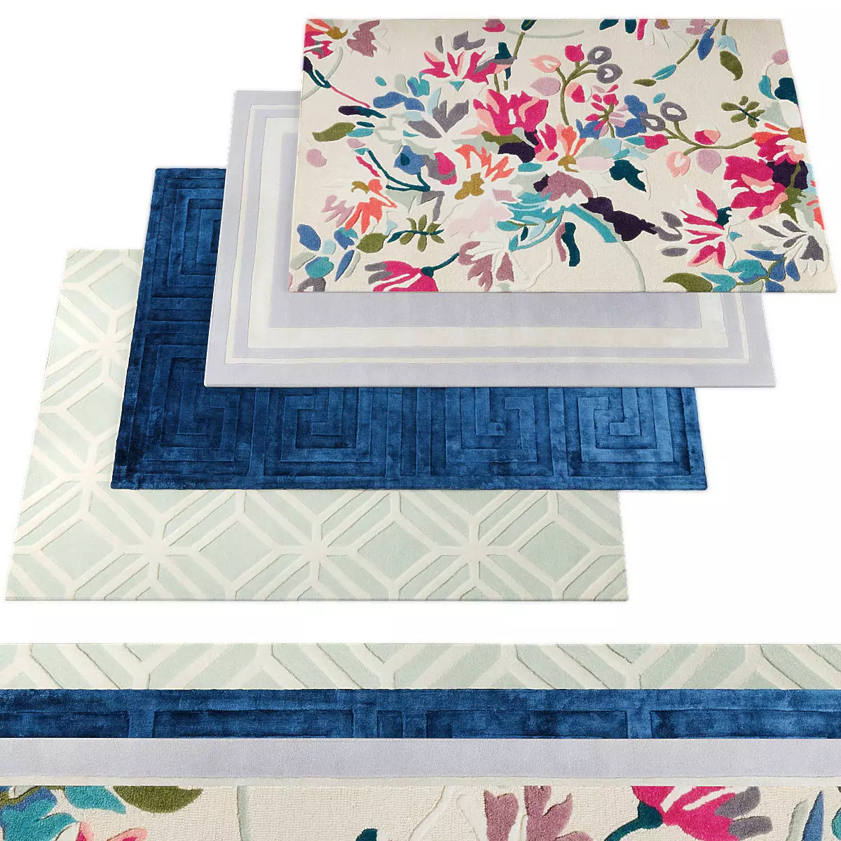 Rugs408 Low-poly 3D model_0