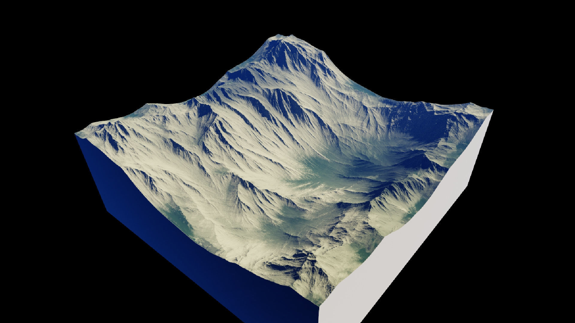 TERRAIN MOUNTAIN 09 4K 3D model_6