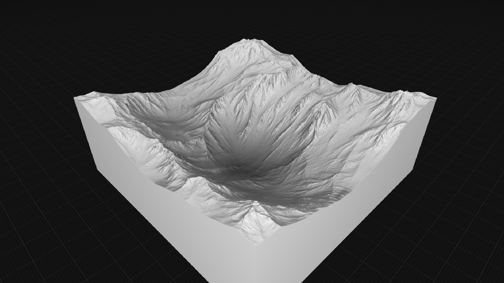 TERRAIN MOUNTAIN 09 4K 3D model_5