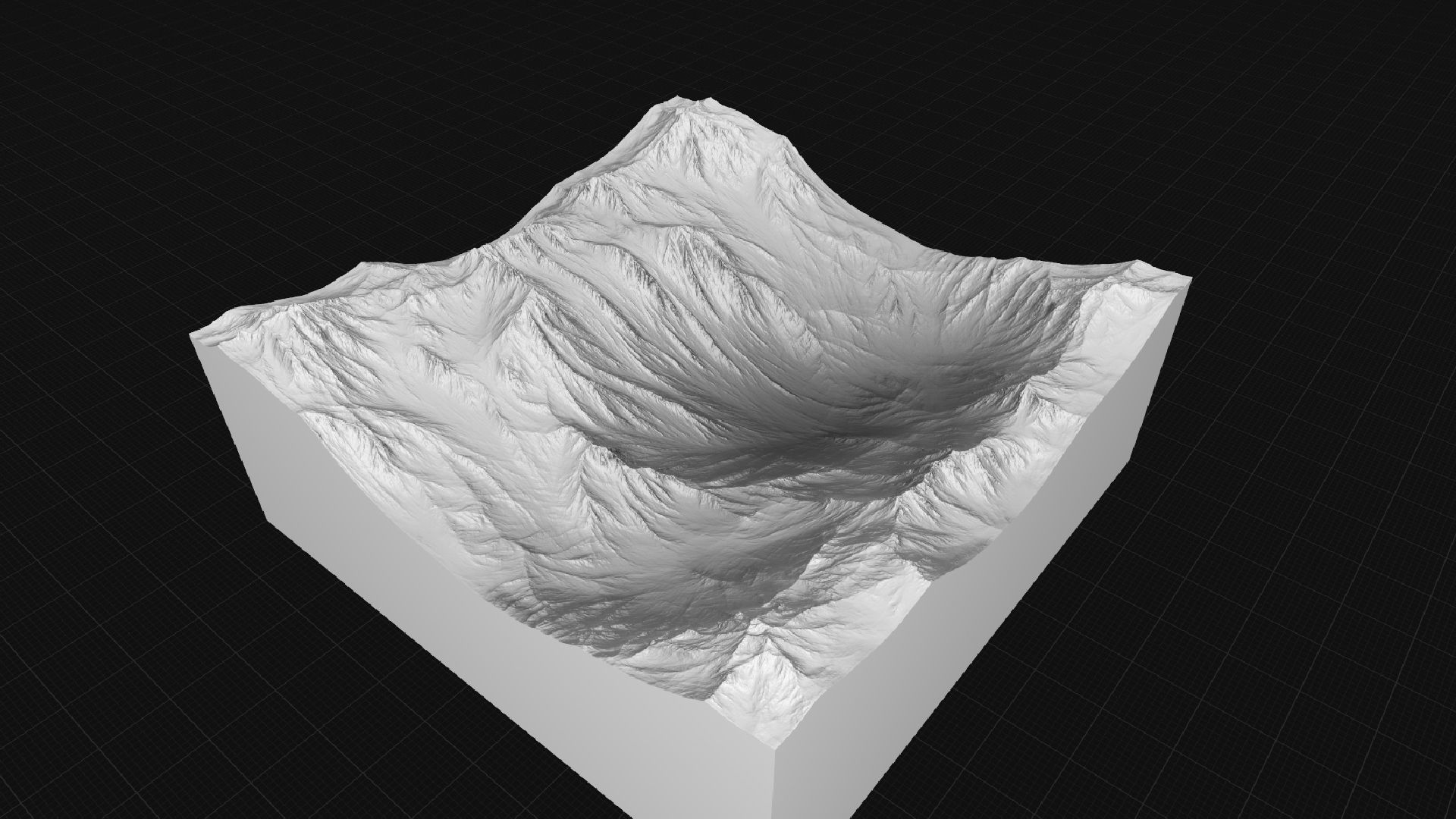 TERRAIN MOUNTAIN 09 4K 3D model_7