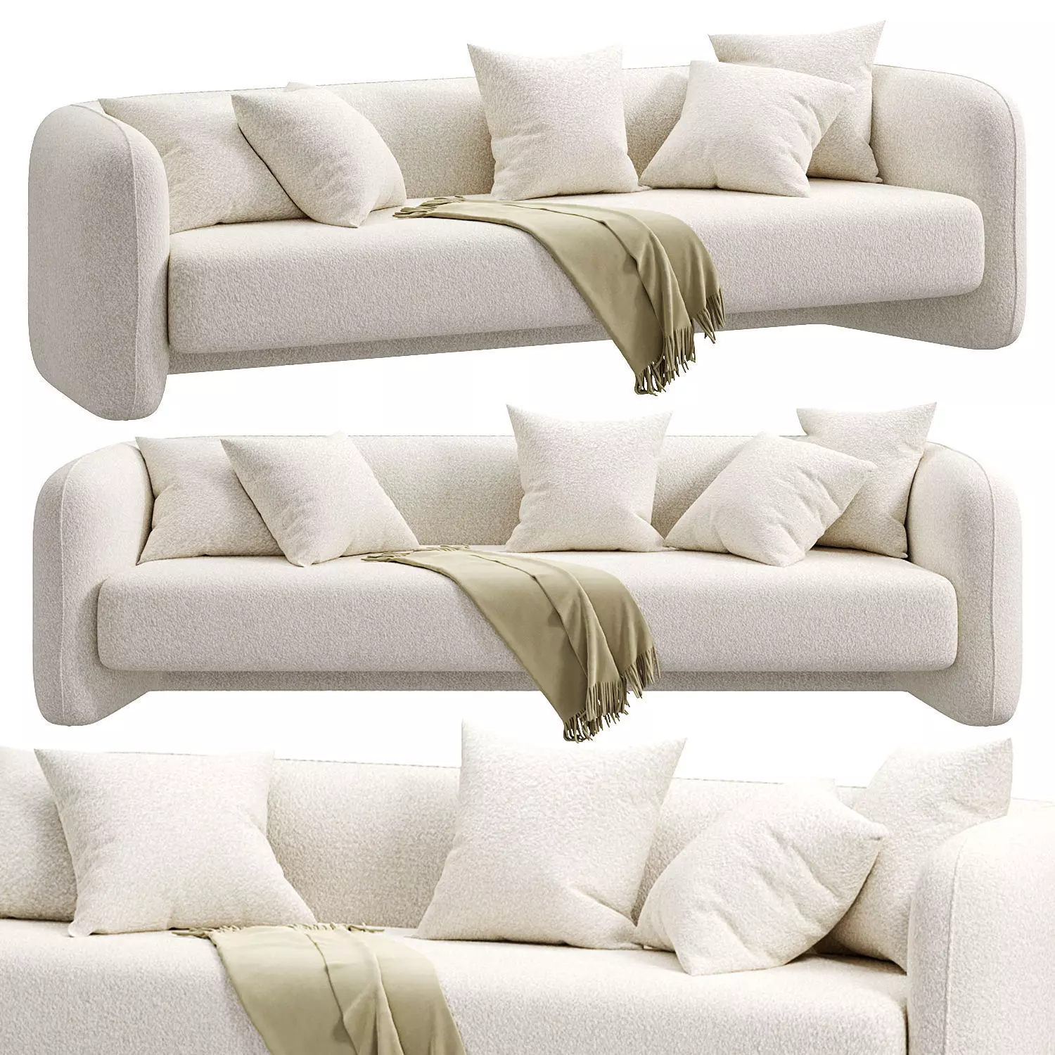 JACOB SOFA by Collector Group 3D model
