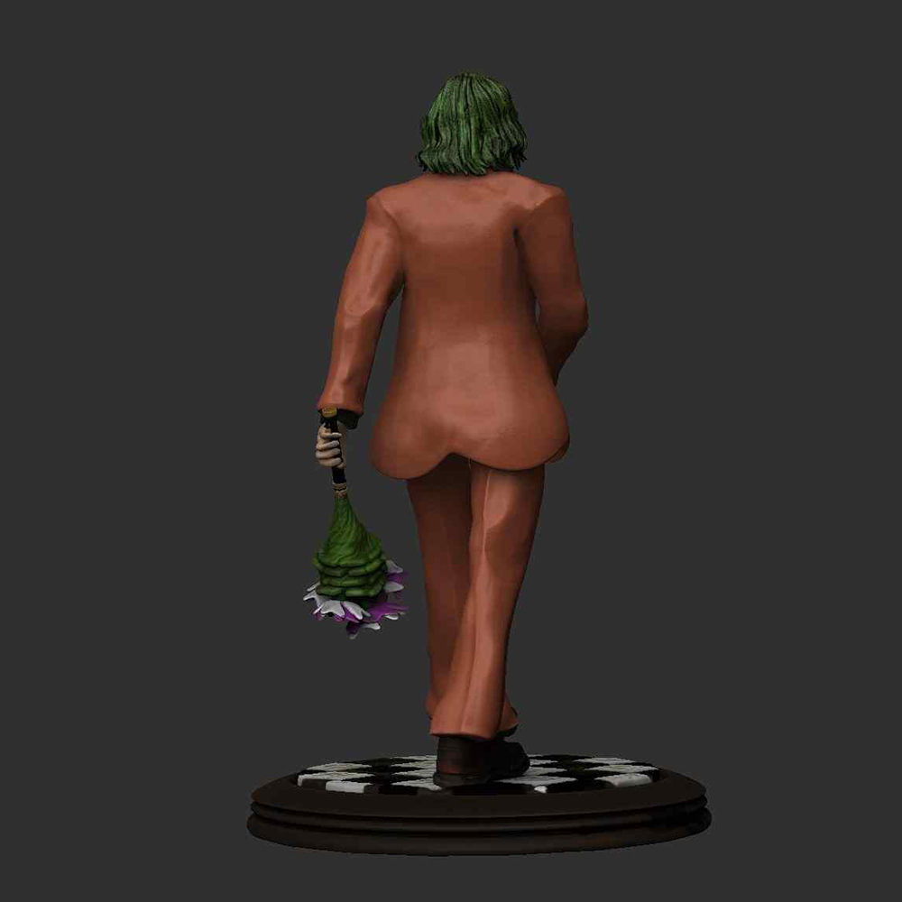 Joker Clown with Roses 3D Model Ready to Print 3D print model_3