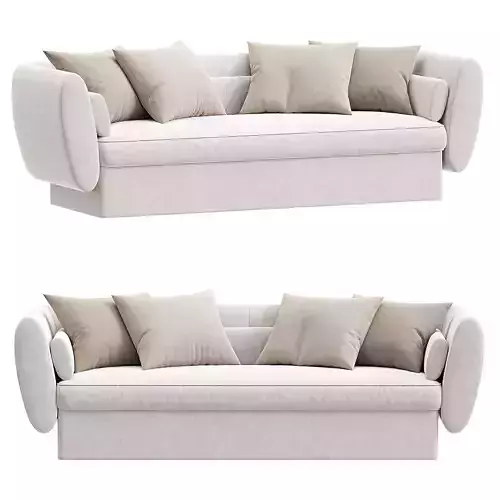CHARLOTTE BILTGEN Klay Sofa Bed 3d model 