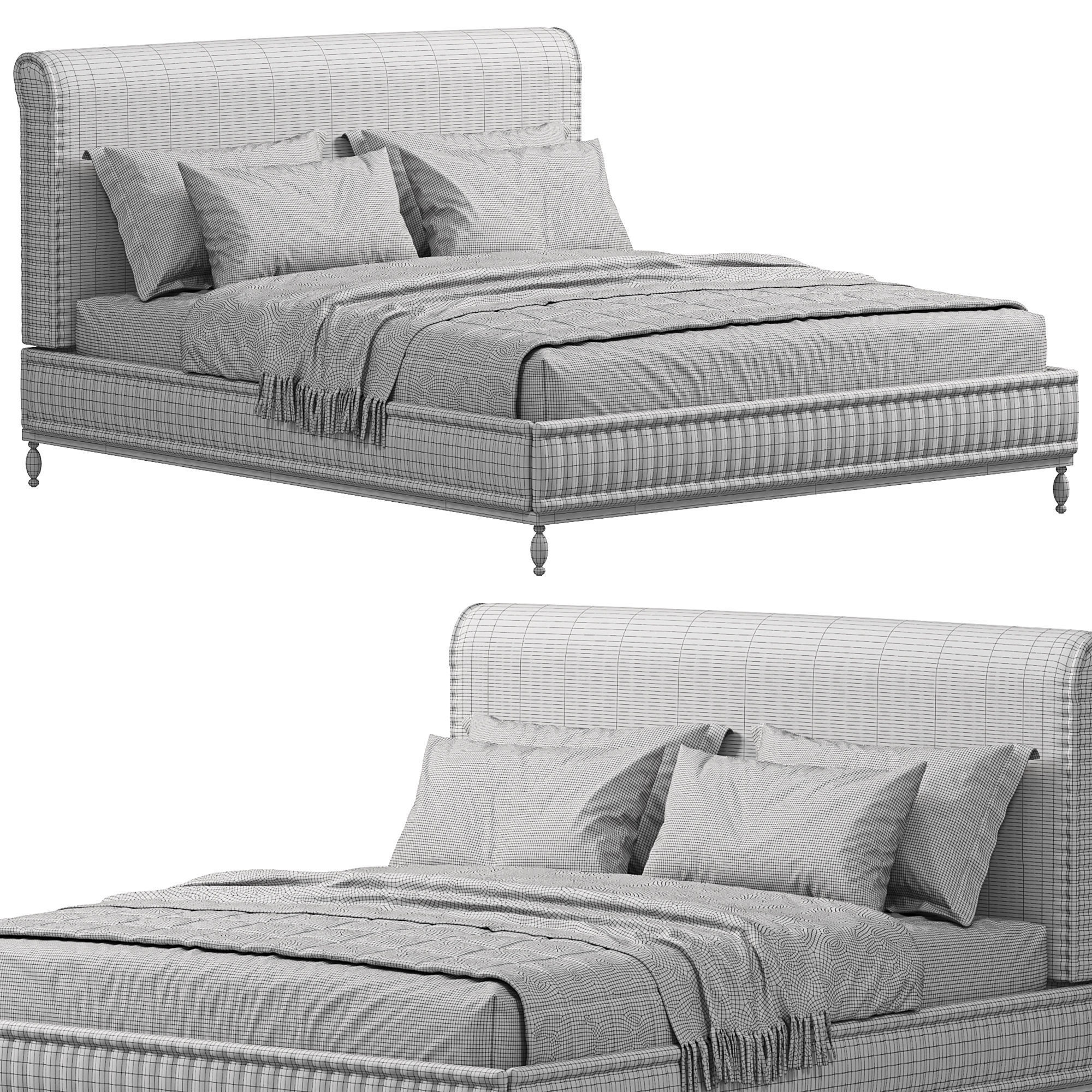  BRAMPTON BED By Dmitriyco 3D model_1