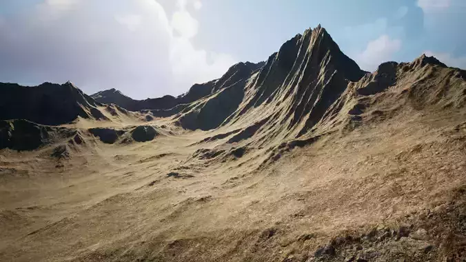 TERRAIN MOUNTAIN 10 4K