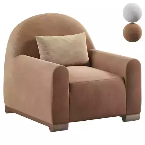  TOYEN LOUNGE CHAIR By Dmitriyco