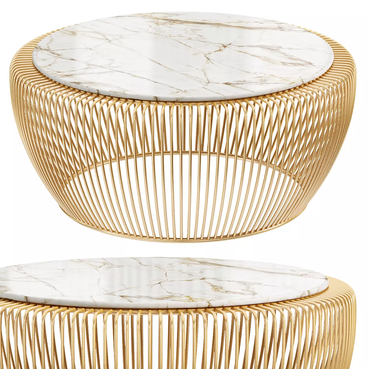 Digny coffee table by Vicalhome 3D model_0