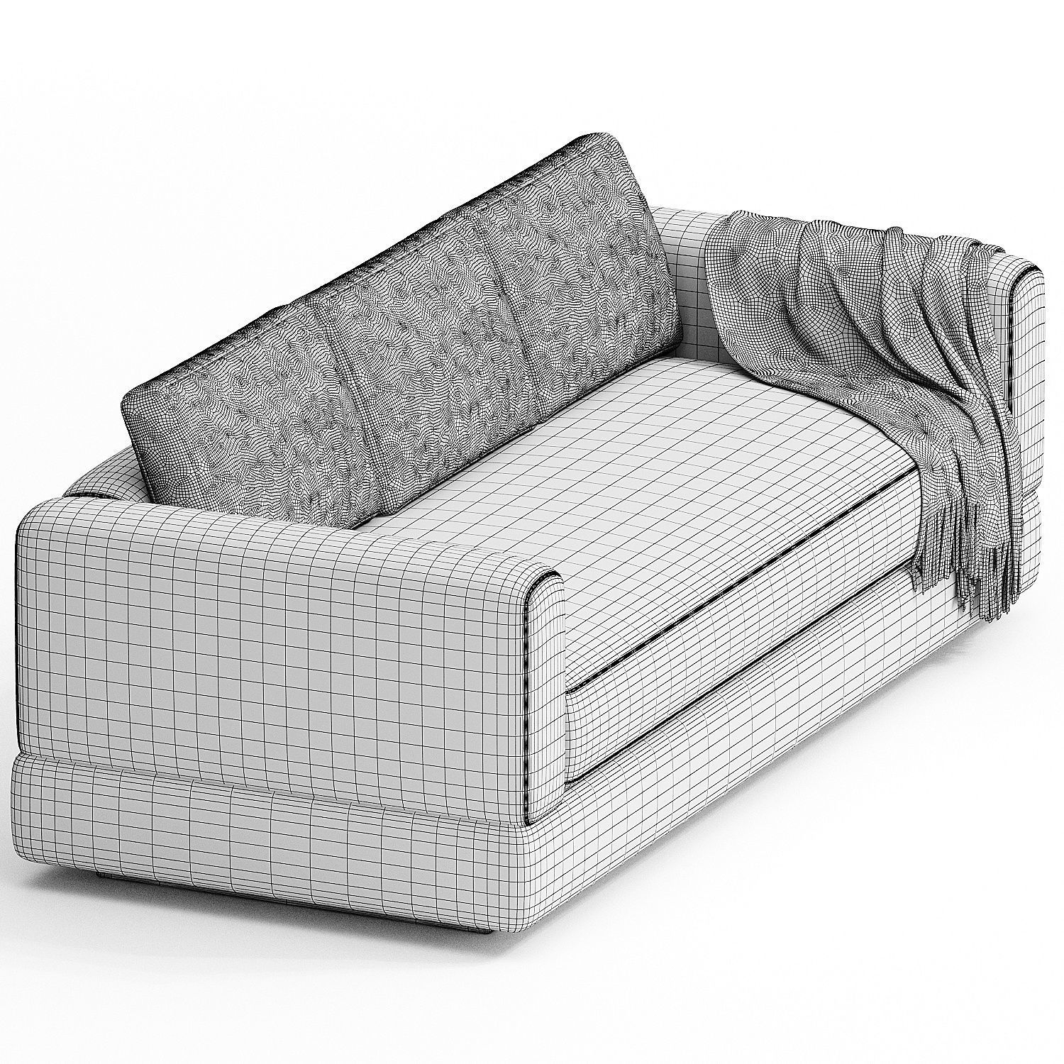 Sofa 548101 by Interiors Crafts 3d model  3D model_2
