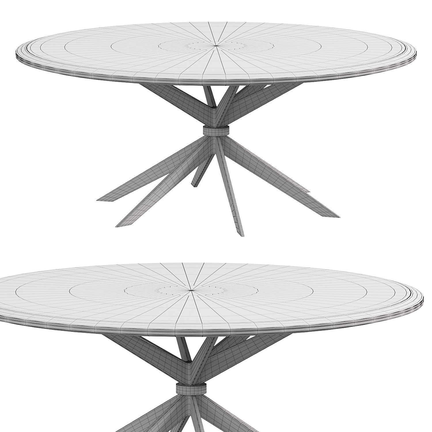 Lauw coffee table by Vicalhome 3D model_2