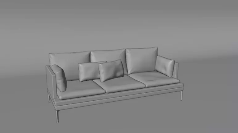 Sofa for Interior Design Free 3D model