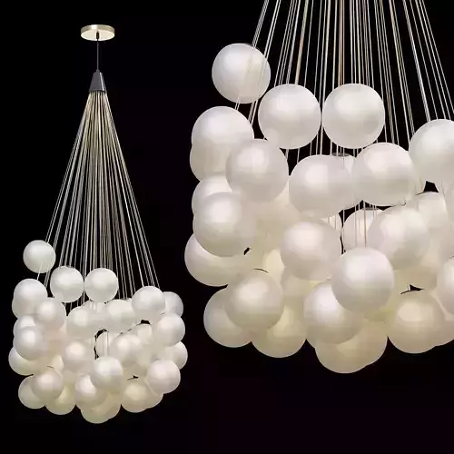 Stochastic Cluster Pendant by Daniel Rybakken For Luceplan USA