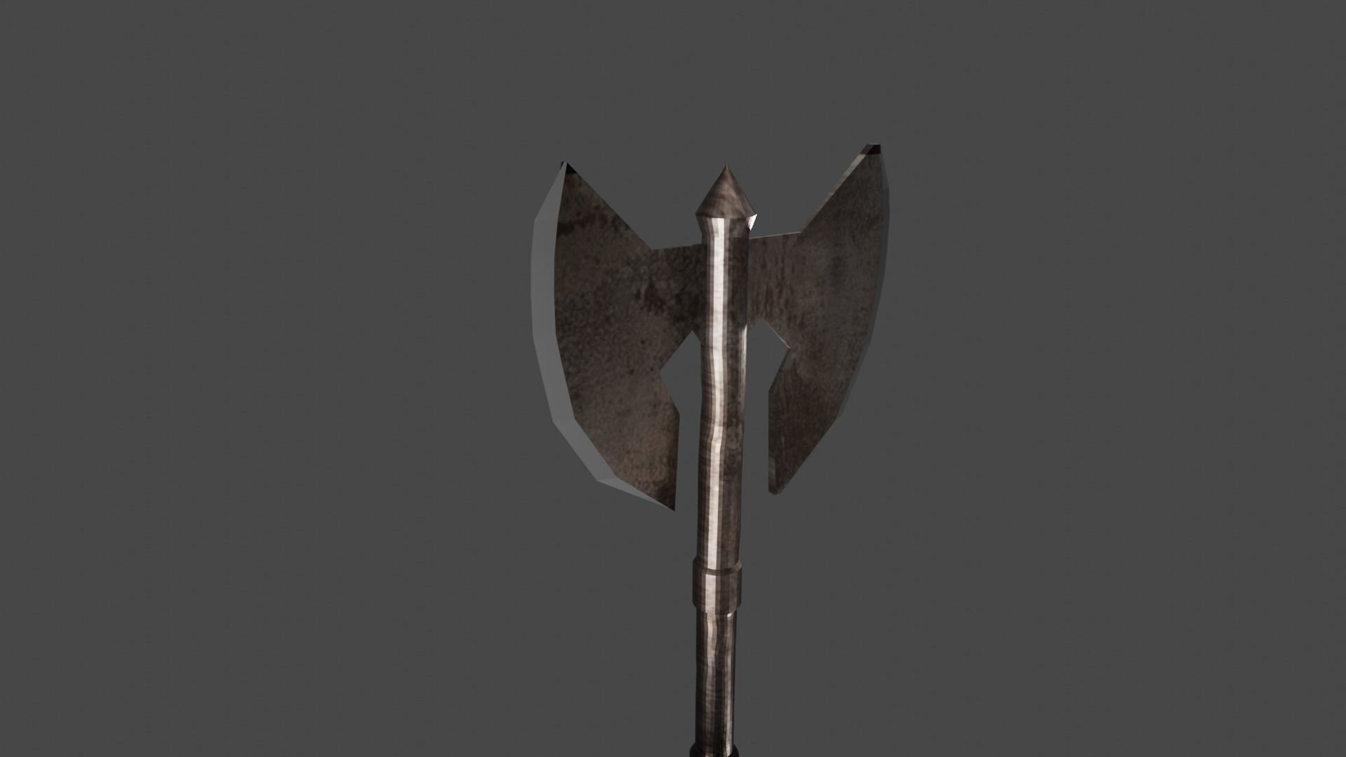 THE AXE Low-poly 3D model_2