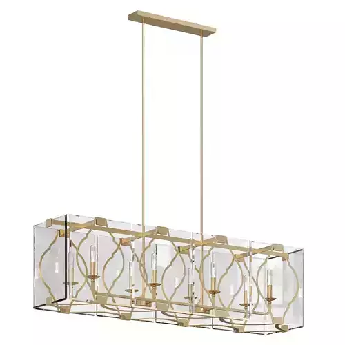 Brenton Cove Linear Pendant by lightology