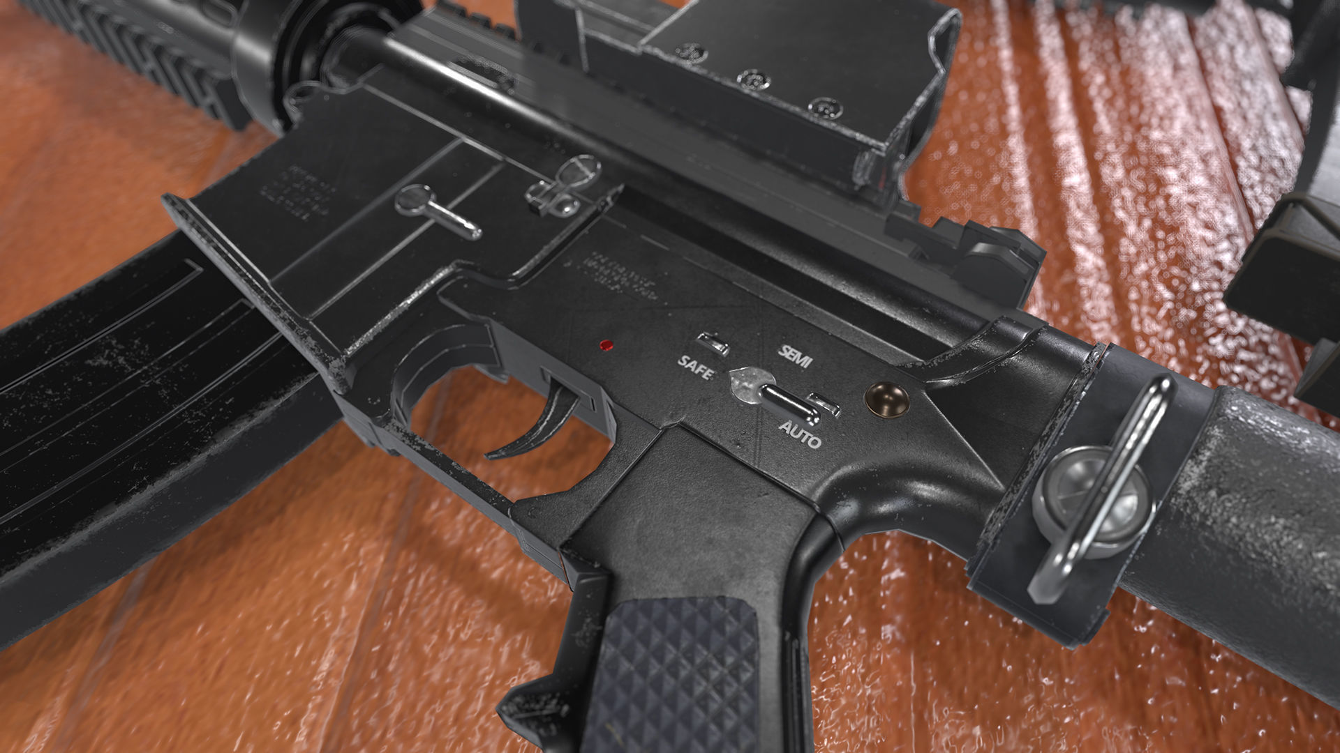 Weapons Pack 1 Low-poly 3D model_4